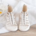 thumbnail image 4 of Lishi Fashion Non-slip Roman Girls Sandals, 4 of 5