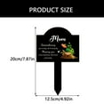 thumbnail image 3 of KCAHPAN Cemetery Memorial Cemetery Mom Dad Grave Marker Acrylic Stake for Indoor and Outdoor Use Memorial Graveside Sign, 3 of 15
