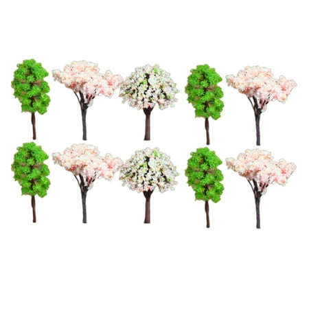 

15PCS Micro Landscape Simulation Trees Mini Trees DIY Accessories Resin Tree Models (Assorted Style)