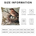 thumbnail image 5 of SHANXI are Sitting on The Branch Decorative Throw Pillow Cushion Cover Design Pillow Case Home Sofa Pillowcase Pillowslip 18x18in, 5 of 5