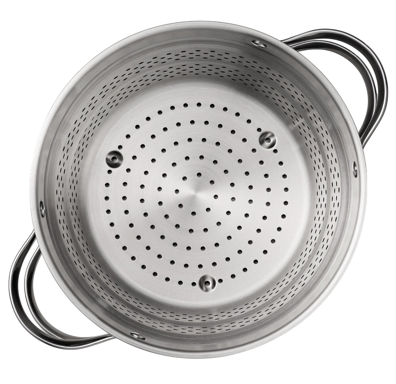 Tramontina 8-Quart Stainless Steel Tri-ply Base Multicooker with Pasta Insert