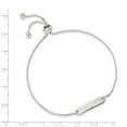thumbnail image 2 of Sterling Silver Polished Bar Adjustable Bracelet, 2 of 5