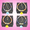 All-4pcs Set, variant on Cat Collar with Bell for Small Dogs, Colorful Beaded Pet Necklace Adjustable Breakaway Collar Bohemian/style Accessory for Cats Kittens Puppies, 1Pcs, A