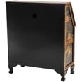 thumbnail image 4 of Oriental Furniture Black Lacquer Secretary Desk - Ching Ming, 4 of 7