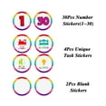 thumbnail image 6 of WaaHome Number Spot Markers Stickers 36Pcs Line Up Spots for Classroom Floor 4" Colorful Numbers Line Up Floor Decal for Back to School Kindergarten Preschool, 6 of 7
