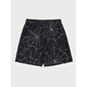 thumbnail image 2 of Pantalones cortos con estampado de telaraña para hombre, estilo gótico, cintura elástica, estampado 3D, degradado, transpirables, ropa de calle corta de poliéster, 2 of 4