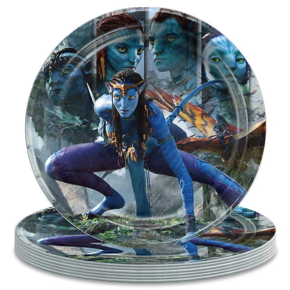 avatar Paper Plates Party Decorations Tableware Supplies Birthday Disposable Dinner
