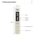thumbnail image 2 of TDS Meter 0-9990ppm Digital PH Meter 0.01 PH High Precision Pen Water Tester TDS&PH Meter 0-14 PH LCD PPM Tester Aquarium Filter, 2 of 8