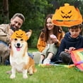 thumbnail image 5 of YIMWNYI Halloween Devil Costume Dog Hat, Devil Pet Headdress, Adjustable Puppy Cap, Cute Pet Costume for Halloween Party, Comfortable and Safe Material for Small and Medium Pets, 5 of 6