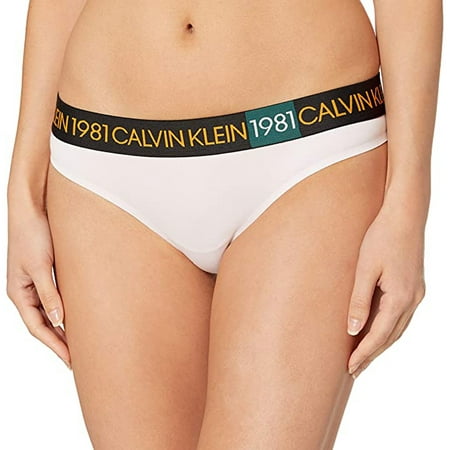 

Calvin Klein Women s 1981 Bold Cotton Thong Panty Pink Sky X-Large