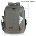thumbnail image 4 of KROSER 17.3" Laptop Backpack Computer Backpack School Travel Backpack-Grey, 4 of 7