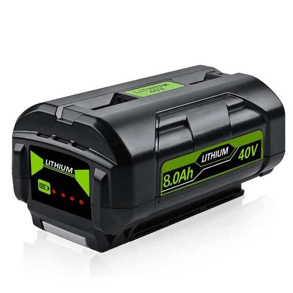 1 Pack 40V 8.0Ah Replacement for Ryobi Battery 40v Compatible with Ryobi 40v Battery Fits for Ryobi Battery Li-ion OP4060 OP4015 OP4026 OP40201 OP40261 OP4030 OP40 Long-lasting