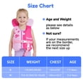 thumbnail image 6 of Gogokids Kids Swim Vest Life Jacket Toddler20-50 Lbs,Kids Float Jacket with Adjustable Straps for 1-6 Years Children Boys & Girls Swimming Aid for Pool,Beach & Boat, 6 of 10