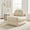 Beige, variant on EYYTHUNG Black Folding Sofa Bed, Convertible Boneless Floor Chair with Dual Pillow & Handle, Foldable Lounge Chair with Back Support for Living Room, Apartment, Single Seater, Convertible