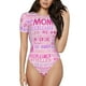 thumbnail image 1 of Fotbe Best Mom ever Body de Mujer con Cuello Redondo y Mangas Cortas, Sin Mangas Ajustado, Suave, Cómodo y Básico-Large, 1 of 7