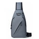 thumbnail image 1 of Bolso de pecho informal, bolso bandolera de tendencia urbana, bolso de hombro de tela Oxford para hombre, azul, 1 of 5