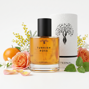 Turkish Rose Perfume Oil, Alcohol-Free, 1 oz