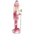 thumbnail image 4 of Northlight Pastel Candy Nutcracker King Christmas Figure - 21.5" - Pink, 4 of 7