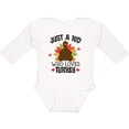 thumbnail image 3 of Inktastic Thanksgiving Funny Kids Turkey Boys or Girls Long Sleeve Baby Bodysuit, 3 of 5