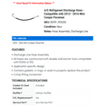thumbnail image 2 of A/C Discharge Hose - Compatible with 2013 - 2016 Mini Cooper Paceman 2014 2015, 2 of 2