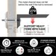 thumbnail image 4 of For Drywall Anchor With Bolt, Heavy Duty Hollow Drywall Anchor Kit,42pcs, 4 of 5