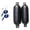 Black, variant on PVC Boat Fend Anti Collision Bumpers Heavy Duty PVC Boat Bumpers Simple to Use for Safe Docking of Yachts & Canoes
