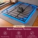 thumbnail image 3 of Base Cama King Flotante Reforzada 1000kg Led 202x192x20cm Houzer, 3 of 11