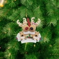 thumbnail image 5 of Árbol De Navidad Personalizado Ciervo Reno Versión Familiar Colgante 2021 Adorno De Regalo De Invierno Sweethay HA044215-02, 5 of 5