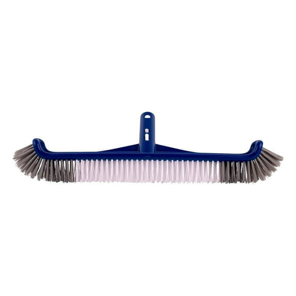 MOQIN Pool Brush Head for Cleaning Pool Walls, Swimming Pool Scrub Brushes with Sturdy 17” Wide Bristles & Reinforced Aluminium Back, Kitchen Cleaning Brush