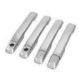 thumbnail image 3 of Cubierta de Manija de Puerta ANGGREK 4 Piezas Plateada ABS para ISUZU D- 2012-2015, 3 of 8