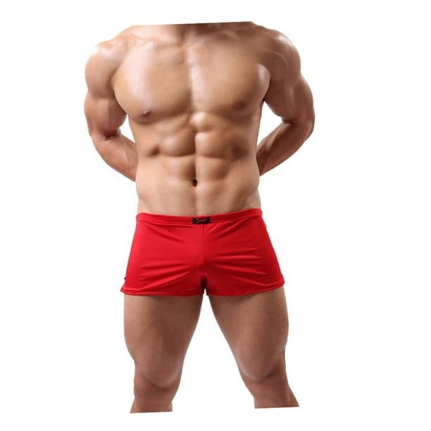 Calzoncs cortos cómodos para hombre Calzoncs transpirables con bolsa integrada Hugo Calzoncillos para hombres