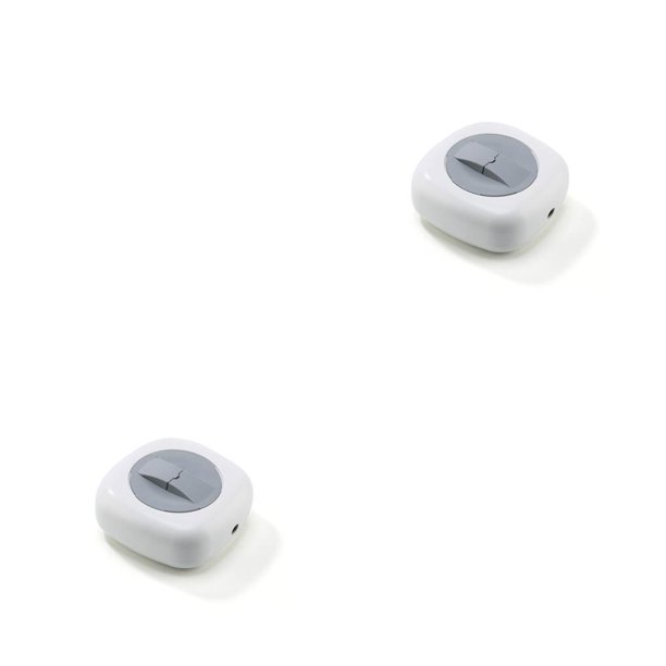 Monstrate Organizador de cables, portátil, de plástico, resistente al agua, enrollador de cables, soporte para teléfono, organizador de Blanco Gris 2piezas