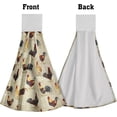 thumbnail image 3 of GZHJMY Rustic Rooster Hanging Kitchen Towels Country Animal Dish Cloth Soft Tea Bar Towels Fingertip Towels for Bathroom Farmhouse Decor, 3 of 7