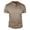 02 Khaki, variant on Awdenio Men Shirts Short Sleeve Henley Shirts Casual Comfortable Cotton T-Shirt Raglan Sleeve Summer Vintage Button Tops