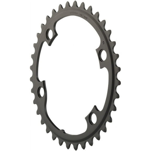 Shimano Ultegra R8000 11-Speed Chainring - Tooth Count: 34 Chainring BCD: 110 Shimano Asymmetric