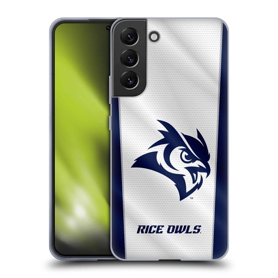 Head Case Designs Officially Licensed Rice University Rice University Banner Soft Gel Case Compatible with Samsung Galaxy S22+ 5G