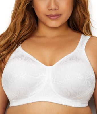 NEW Playtex Ultimate Lift and Support Wire Free Bra #4745 ~ White or Warm Steel
