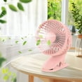 thumbnail image 5 of MORESEC under $5 USB Clip Fan, USB Clip On Desk Fan, 6 Inch Portable Mini Fan, 3 Speed Quiet Cooling Fan, Personal Office Bedroom Fan, Flexible Rotation Clip Fan, 5 of 8