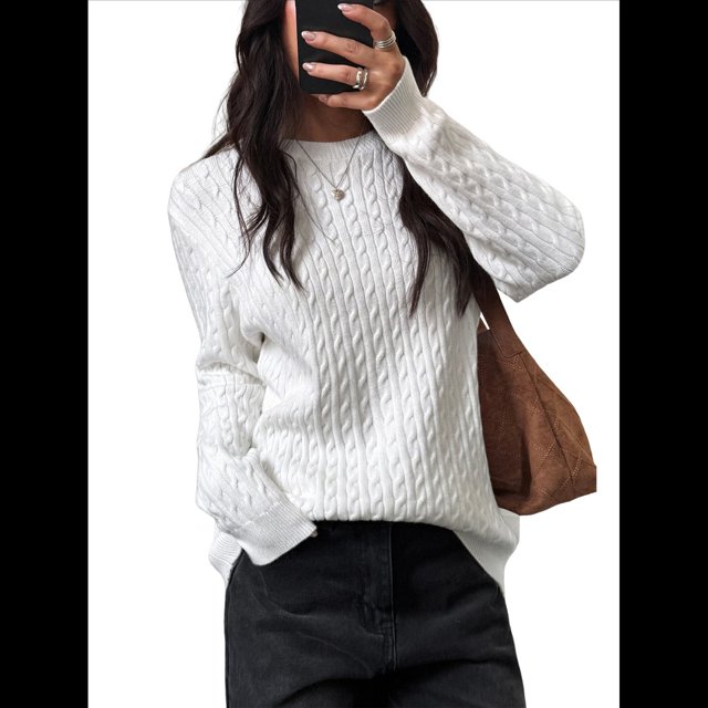 Suéteres Clásicos Casuales y Modernos para Mujer, Conjuntos de Otoño. L