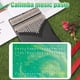 thumbnail image 1 of Kalimba Pegatina Universal 21 Key Sticker Thumb Piano Decals Scale Logo Stickers Piezas de percusión Kit de instrumentos musicales para principiantes FLhrweasw Nuevo, 1 of 7