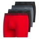 thumbnail image 1 of Calzoncillos tipo bóxer adidas de algodón elástico para hombre, paquete de 4, 1 of 7