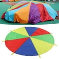 thumbnail image 4 of Juego de Paracaídas EOTVIA al Aire Libre 190cm Colores Surtidos para Niños 8 Manijas, 4 of 7