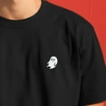 thumbnail image 5 of Dalix Ghost Heavyweight Soft Tee Short Sleeve Cotton Shirt Mens in Black S Small, 5 of 5