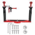 thumbnail image 1 of Dual Handle Aluminium Tray Stabilizer Rig,Dual Handle Tray Stabilizer Diving Underwater Camera Housings Tray Dual Handle Tray Stabilizer Rig Optimal Efficiency, 1 of 9