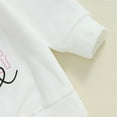 thumbnail image 7 of FDDMis 5t Girls Shirts Girls White Long Sleeve Shirt Girls Long Shirts Size 7-8 Kids Sweatshirt Clothing Baby Boy Clothes 0-3 Months Best Gifts Under, White 4-5 Years, 7 of 7