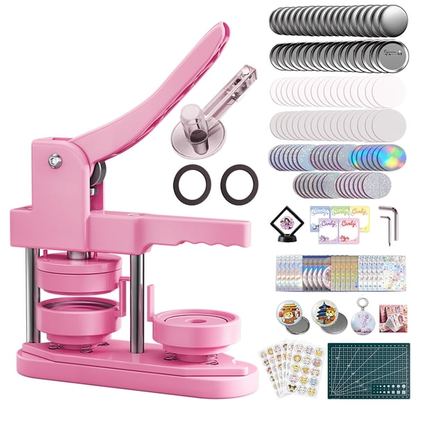 Kit de máquina para hacer botones Freeingbag de 58 mm con 100 juegos