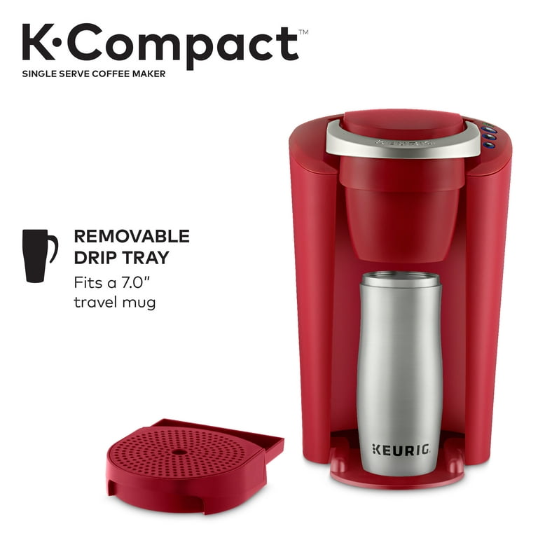 Keurig K-Compact Imperial Red Single-Serve K-Cup Pod Coffee Maker