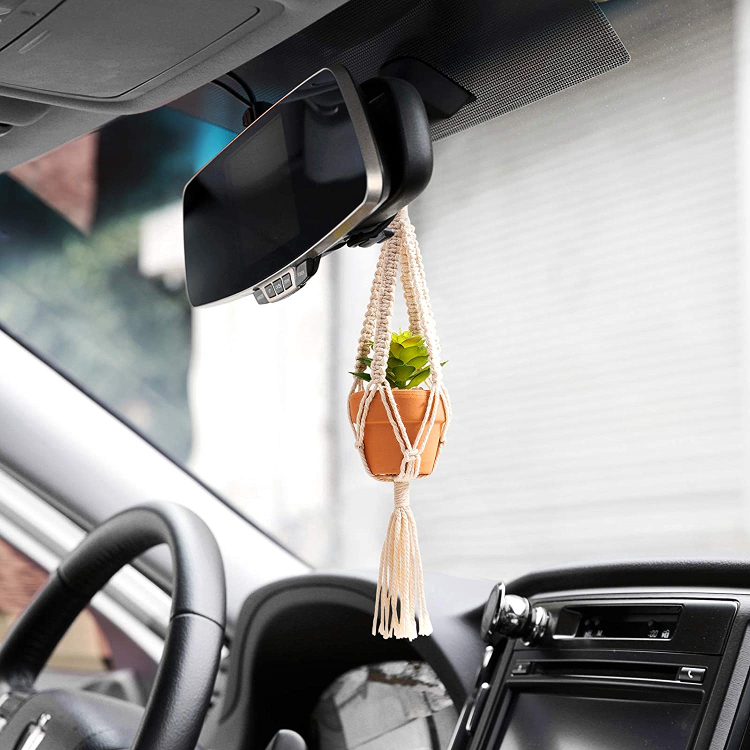 Planters & Pots Home & Living rear view mirror hanging Car plant hanger