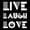 Live Laugh Love Typography II, variant on Elephant Stock You're One Of A Kind Typography Wall Art - Horizontal Canvas Wall Art - Living Room Wall Decor - Inspirational And Typography Canvas - Beige And Black Decor - 12" x 8"