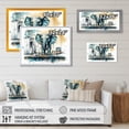 thumbnail image 4 of Designart "Grey Elephant In Laundry Room I" Animals Elephant Laundry Canvas Print, 4 of 5